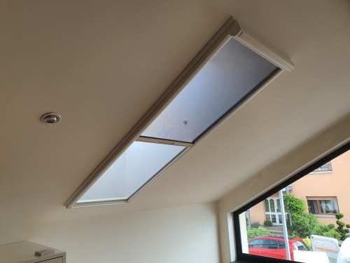 Dachfenster mit Insektenschutz